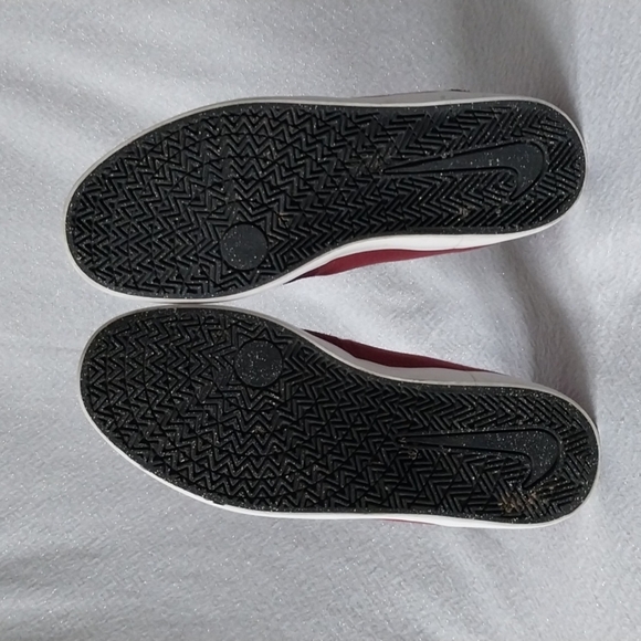 Nike SB Check Big Kids 7Y Burgundy - Picture 4 of 6